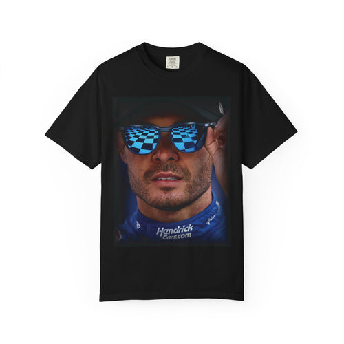 Kyle Larson "Checkered Focus" Unisex Tee