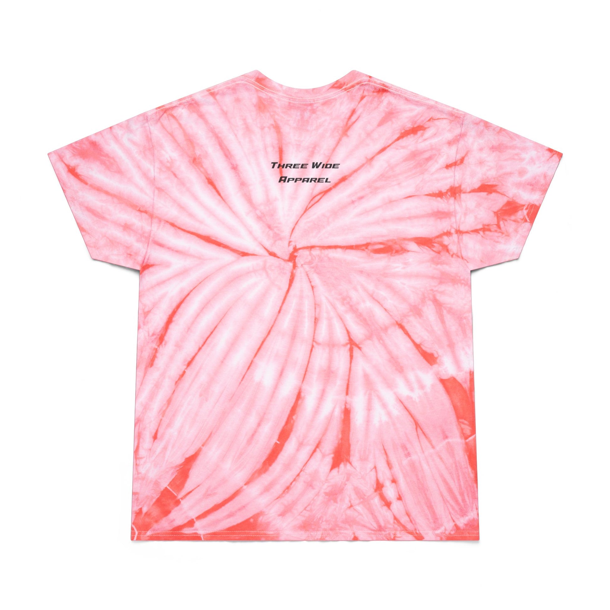 Vibrant Tie-Dye Tee - Fast Cars, Left Turns, Cold Beer
