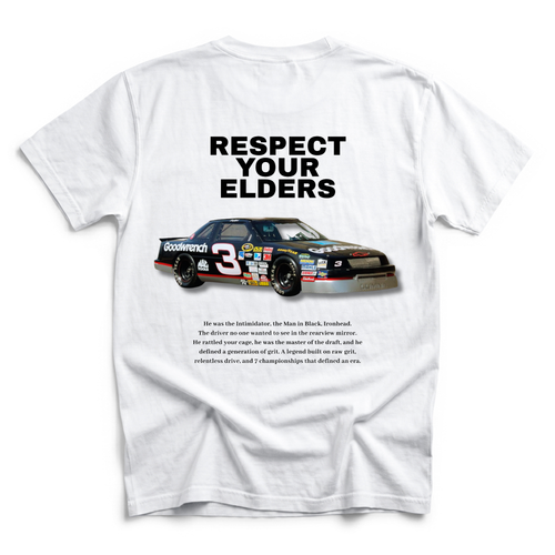 Respect Your Elders Dale Earnhardt Streetwear, Retro 80s Vintage 90s Bootleg, Unisex