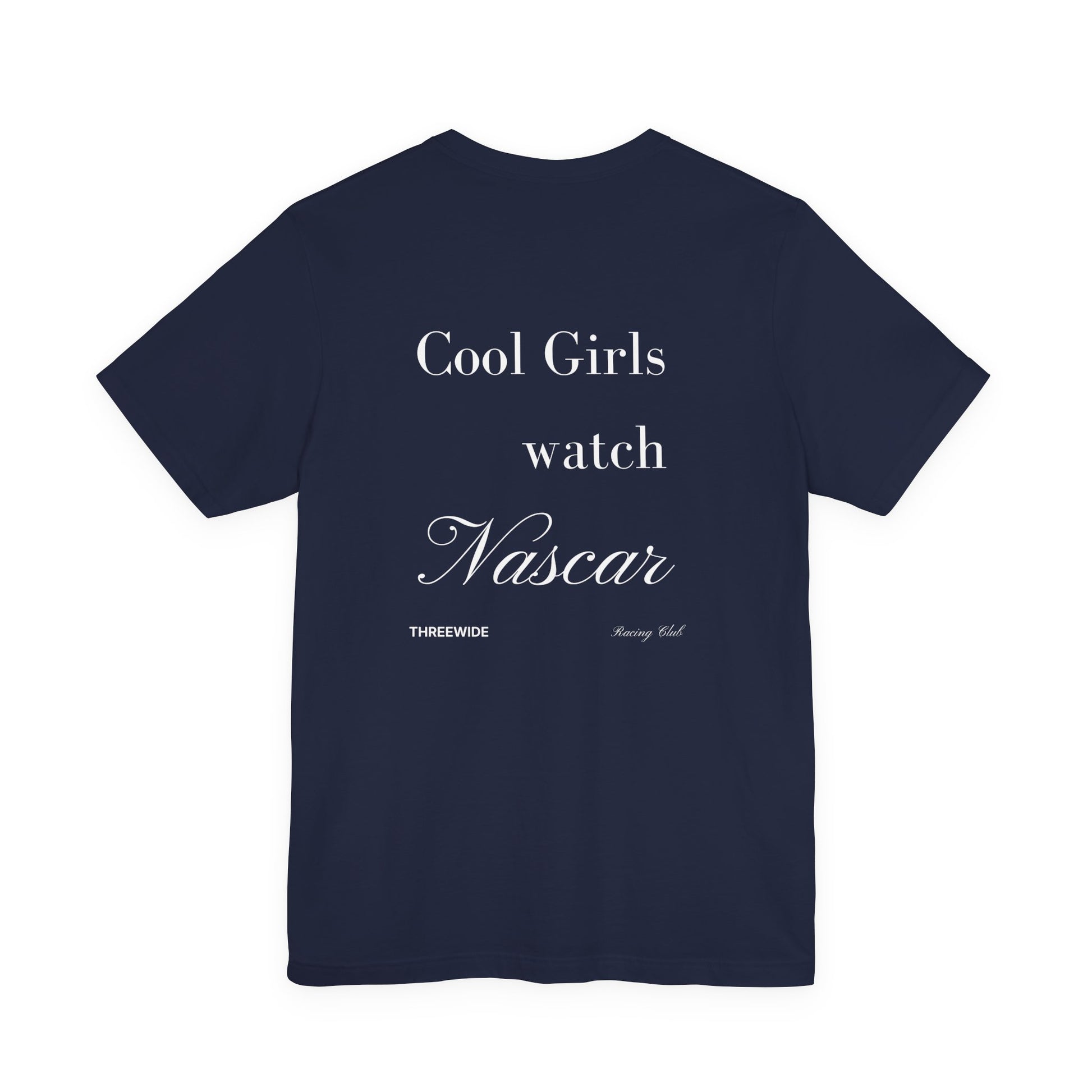 Cool girls watch NASCAR
