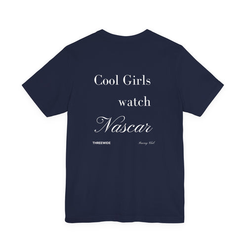 Cool girls watch NASCAR